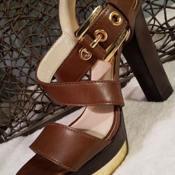 Michael Kors Shoes - Michael Kors Women's Open Toe 5 Inch High Heel